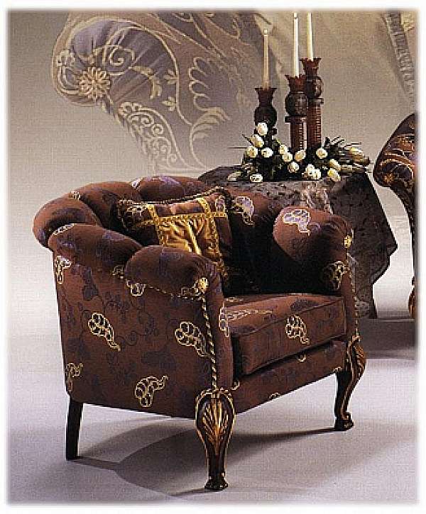 Armchair CASPANI TINO B/1461/55/L factory CASPANI TINO from Italy. Foto №1