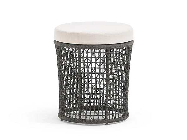 Aluminium Garden Stool Emma VARASCHIN Low Powder Coated 23653 factory VARASCHIN from Italy. Foto №1