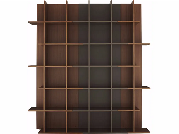 Open wooden bookcase Oka Ligne Roset 007HAS80 factory LIGNE ROSET from Italy. Foto №1