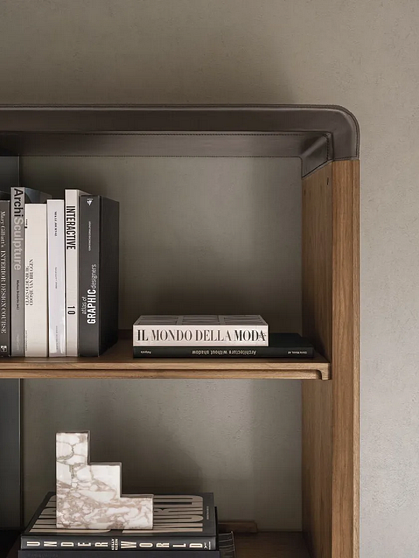Freestanding Wooden Bookcase Herman i 4 Mariani factory i 4 Mariani from Italy. Foto №11