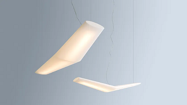 Polypropylene pendant lamp Mouette Artemide factory Artemide from Italy. Foto №9