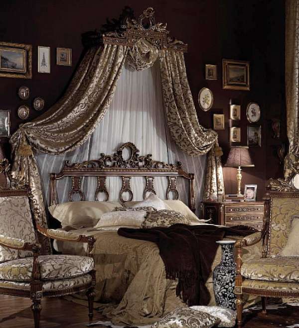 Bed ASNAGHI INTERIORS PC7911 factory ASNAGHI INTERIORS from Italy. Foto №2