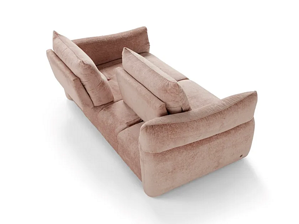 2-seater fabric sofa with soft back Marinelli Home Alba M1342 factory Marinelli Home from Italy. Foto №2