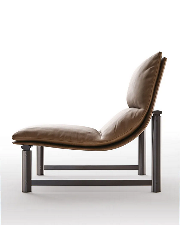 Upholstered armchair with soft back MisuraEmme Baltimora factory MisuraEmme from Italy. Foto №3