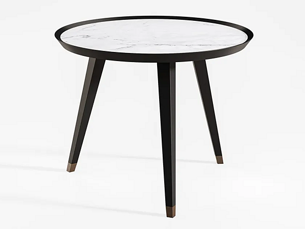 Low coffee table with metal and marble top Eclipse CPRN HOMOOD E237 factory CPRN HOMOOD from Italy. Foto №1