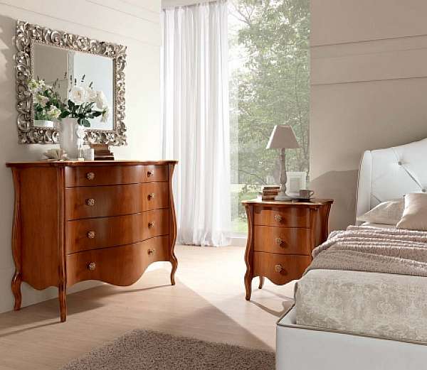 Chest of drawers EURO DESIGN Leopardi - noce factory EURO DESIGN from Italy. Foto №2