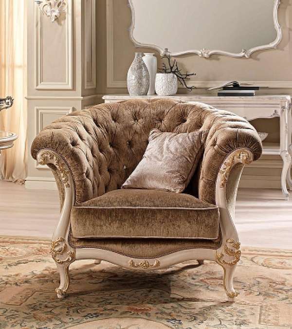 Armchair FLORENCE ART 1754P factory FLORENCE ART from Italy. Foto №1