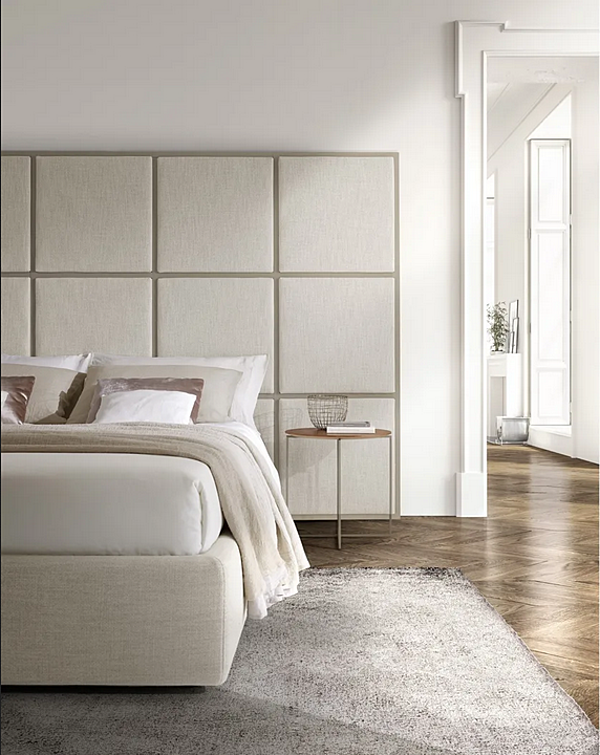 Upholstered wall panel system in Scacco A3 fabric Duomo Design factory Duomo Design from Italy. Foto №2