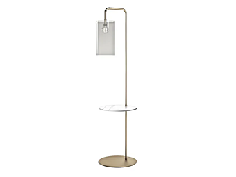 Floor lamp with marble detail FORMITALIA CLUB CLUB_FloorLamp-A factory FORMITALIA from Italy