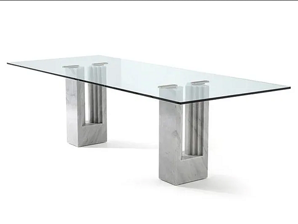 Rectangular marble coffee table Delfi CASSINA factory CASSINA from Italy. Foto №1