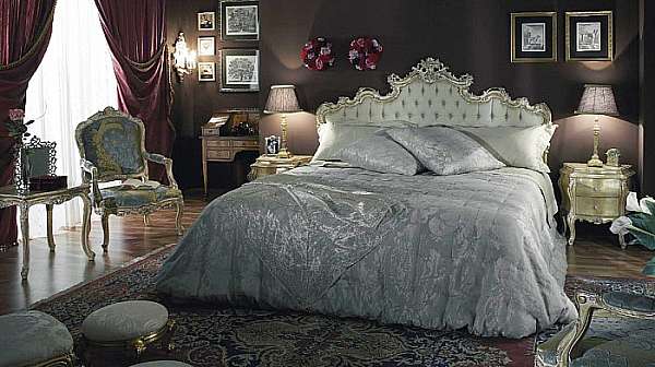 Bed ASNAGHI INTERIORS IT4101 factory ASNAGHI INTERIORS from Italy. Foto №1