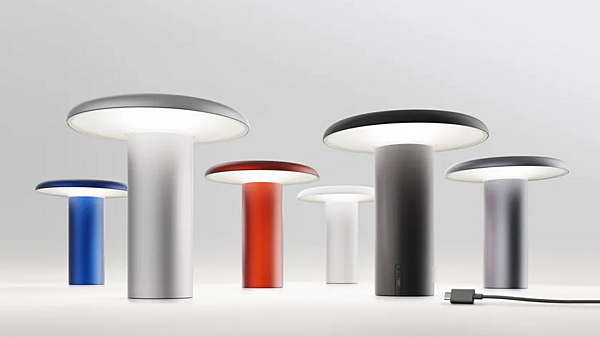 Cordless Aluminium Table Lamp Takku Artemide factory Artemide from Italy. Foto №19