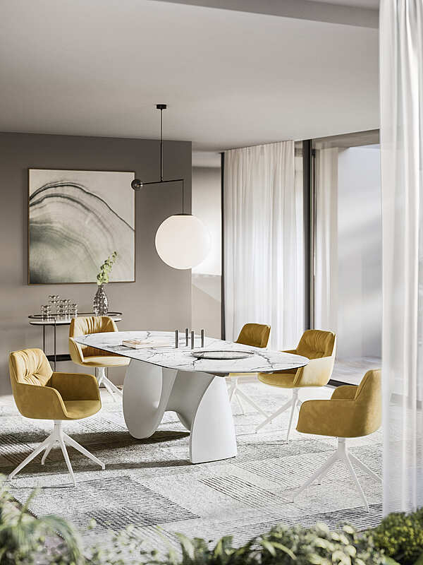 Table CALLIGARIS SEASHELL factory CALLIGARIS from Italy. Foto №1