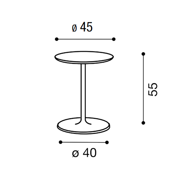 Coffe table TWILS Simplit 420X44H55 factory TWILS (VENETA CUSCINI) from Italy. Foto №6