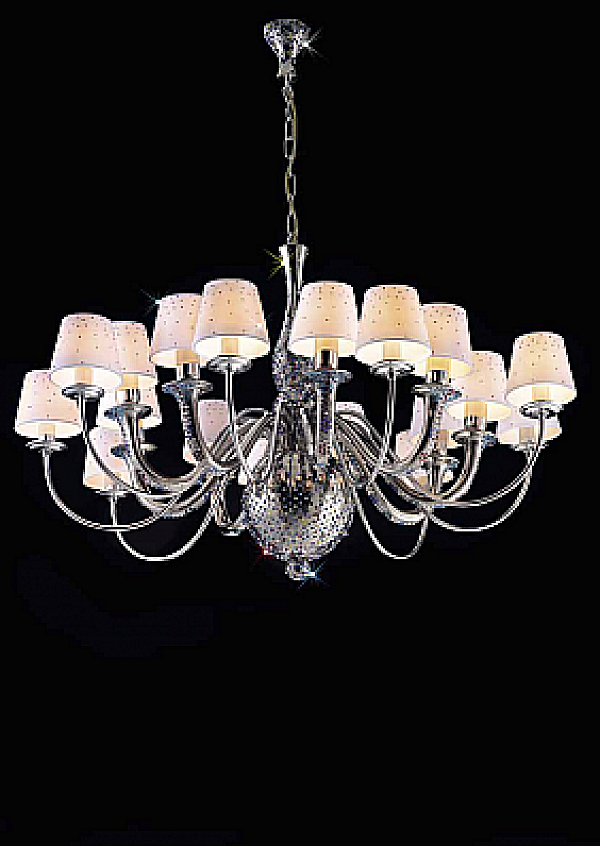 Chandelier VILLARI 10.0065.606 factory VILLARI from Italy. Foto №1