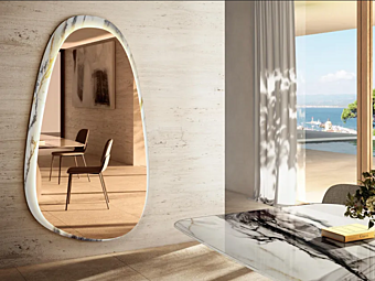 Wall Mounted Mirror with Integrated Lighting LAGO Era 2591 2591