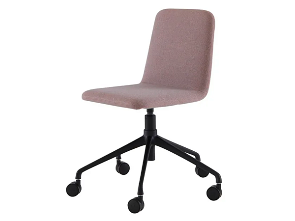 Swivel fabric office chair with castors 5 spoke base LIGNE ROSET Tadao 10261253 factory LIGNE ROSET from Italy. Foto №2