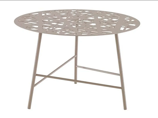 Steel Side Table for Garden LIGNE ROSET EZOU 19980219 factory LIGNE ROSET from Italy. Foto №1