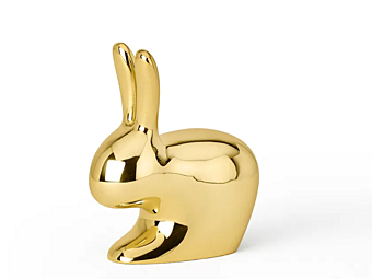 Brass Rabbit Paperweight GHIDINI1961 SG505PB101 factory GHIDINI1961 from Italy