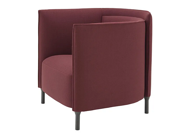 Fabric armchair with armrests LIGNE ROSET Hemicycle 14200105 factory LIGNE ROSET from Italy. Foto №2