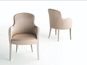Fabric easy chair with armrests Olivia Martini Interiors Fabric easy chair with armrests Olivia Martini Interiors factory MARTINI INTERIORS from Italy