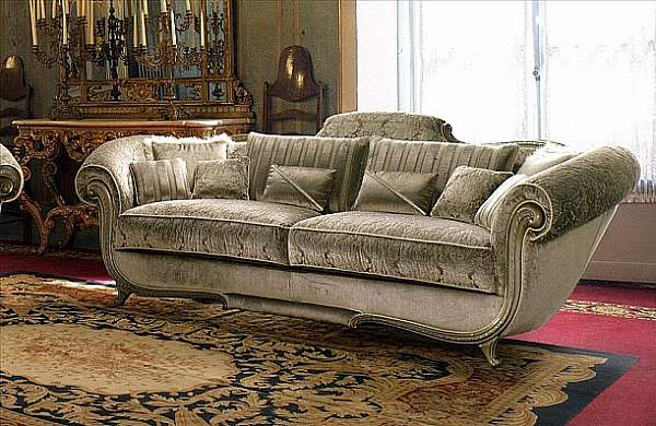 Couch ELLESALOTTI Zarina-2 factory LUXURY SOFA from Italy. Foto №1