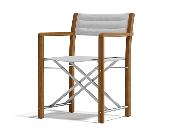 Teak Garden Chair with Armrests Atmosphera Dakota DAK1.SD factory ATMOSPHERA from Italy. Foto №1