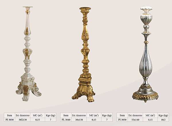 Candlestick TONIN CASA PI 3030 factory TONIN CASA from Italy. Foto №1