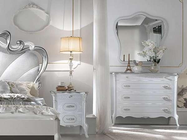 Wooden chest of drawers Giulietta CASA +39 3305, 3405 factory CASA +39 from Italy. Foto №2