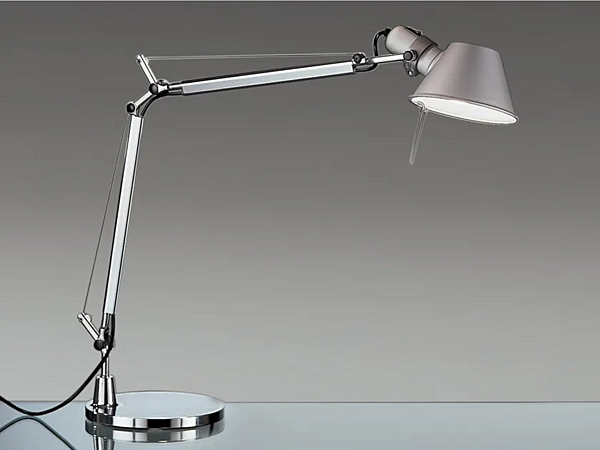 Aluminium Table Lamp with Swing Arm Tolomeo Mini Artemide A005500 factory Artemide from Italy. Foto №1