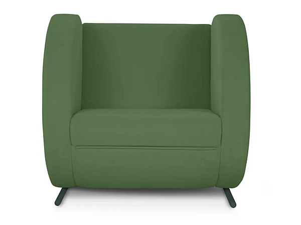 Upholstered fabric armchair with armrests Adrenalina Tube IMB1072989, IMB1072990 factory ADRENALINA from Italy. Foto №1