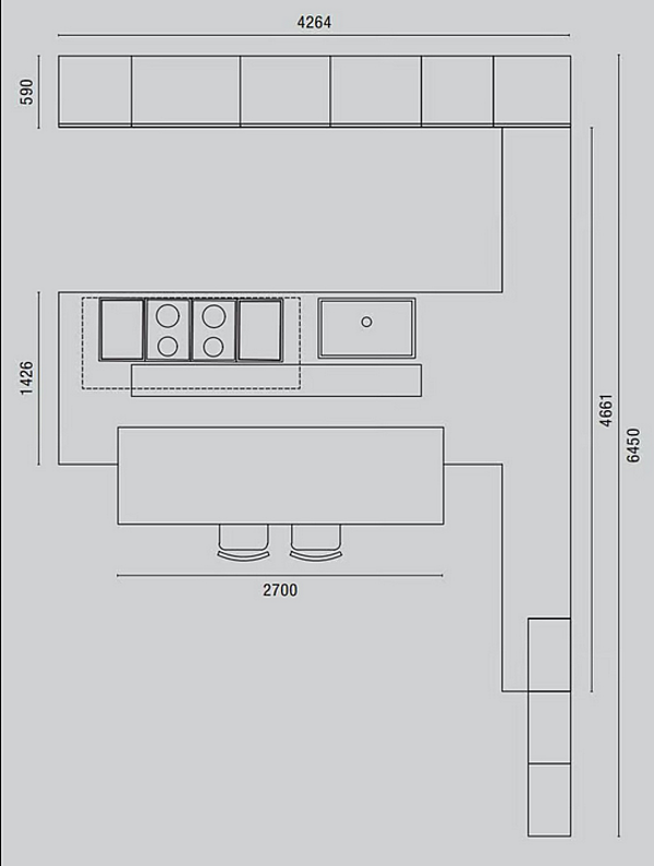 Custom Wooden Kitchen Contemporary Old Line 1.0 factory Oldline from Italy. Foto №11