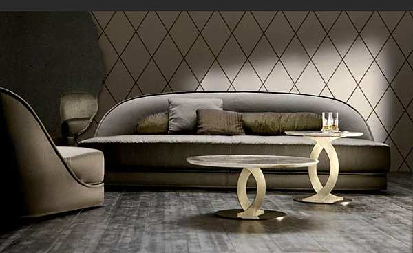 Coffee table ANGELO CAPPELLINI Opera LUDMILLA 45002 factory ANGELO CAPPELLINI from Italy. Foto №4