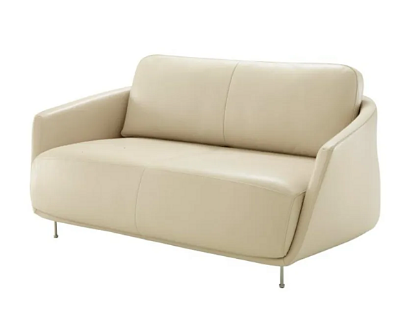 Two-Seater Leather Sofa Okura LIGNE ROSET 17100405 factory LIGNE ROSET from Italy. Foto №2