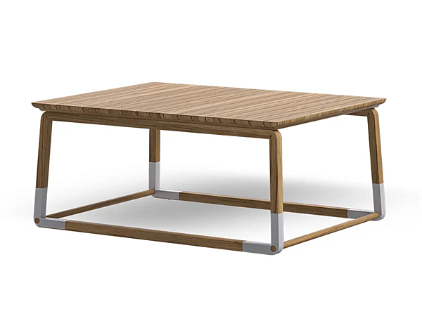 Rectangular teak garden side table Atmosphera Cycle CY.TC. factory ATMOSPHERA from Italy. Foto №1