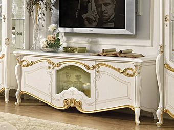 Wooden TV Cabinet with Doors CASA +39 La Fenice 1608