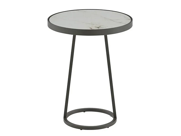 Round Steel Garden Side Table Circles LIGNE ROSET 19980350 factory LIGNE ROSET from Italy. Foto №1