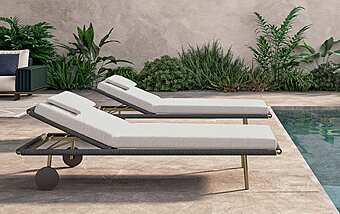 Chaise lounge RUGIANO LSE39L/G