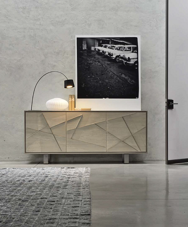Wooden sideboard with doors DALE Materia A 642 factory DALE from Italy. Foto №4