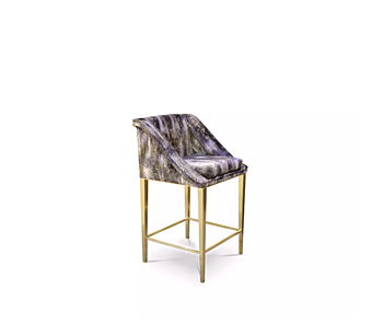 Bar stool KOKET KKGP444 factory KOKET from Italy