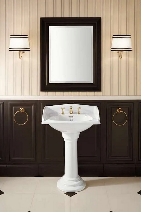 Victorian Porcelain Pedestal Washbasin Gentry Home factory Gentry Home from Italy. Foto №3