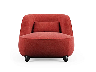 Upholstered fabric armchair Gradisca Liu Jo Living Collection GDS factory Liu Jo Living Collection from Italy