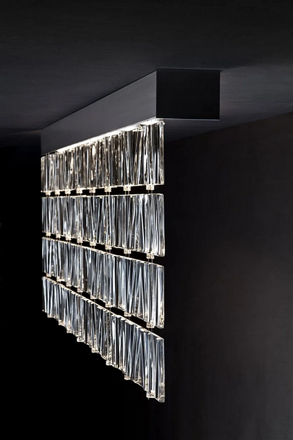 Pendant lamp room divider tile Fabbian factory Fabbian from Italy. Foto №24
