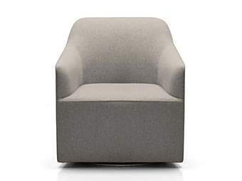 Fabric easy chair with armrests Kristalia Flap