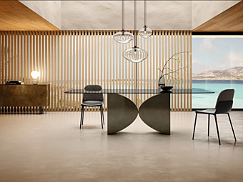 Rectangular wooden table Meet LAGO