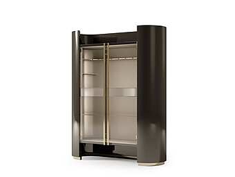 Lacquered highboard with doors Ikat Bizzotto Italia factory Bizzotto Italia from Italy