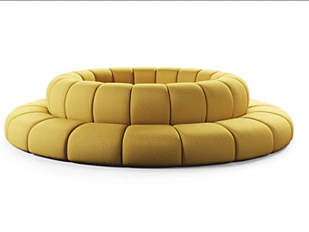 Upholstered modular sofa Nibbler Adrenalina IMB1072966