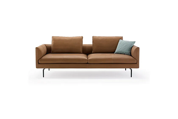 Sectional sofa with removable cover Flamingo ZANOTTA factory ZANOTTA from Italy. Foto №4