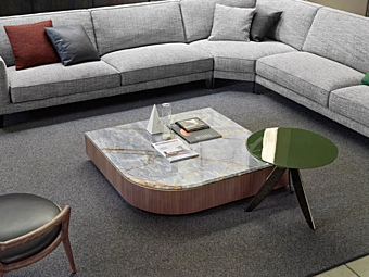 Marble Coffee Table Stage BertO factory BertO from Italy