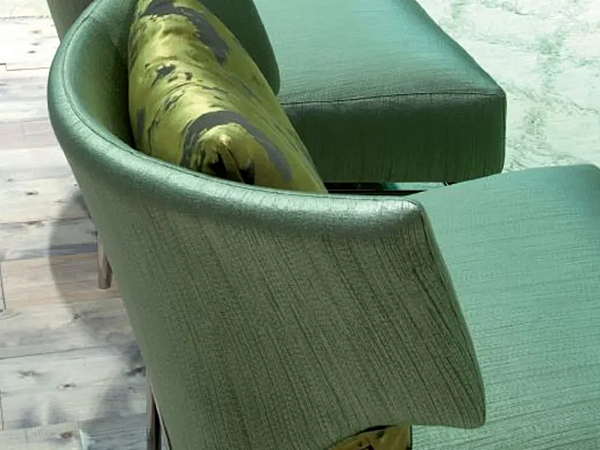 Upholstered armchair with soft back ERBA ITALIA Abbraccio factory ERBA ITALIA from Italy. Foto №10